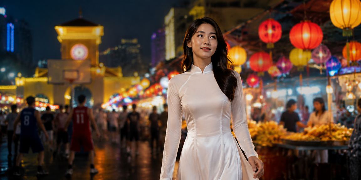 Không khí cá cược bóng rổ sôi động tại chợ đêm Thành phố Hồ Chí Minh