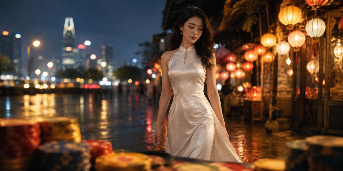 Người dùng tham gia giải trí casino tại khu chợ đêm Hồ Chí Minh